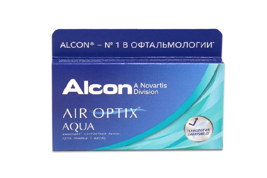 Air optix aqua купить